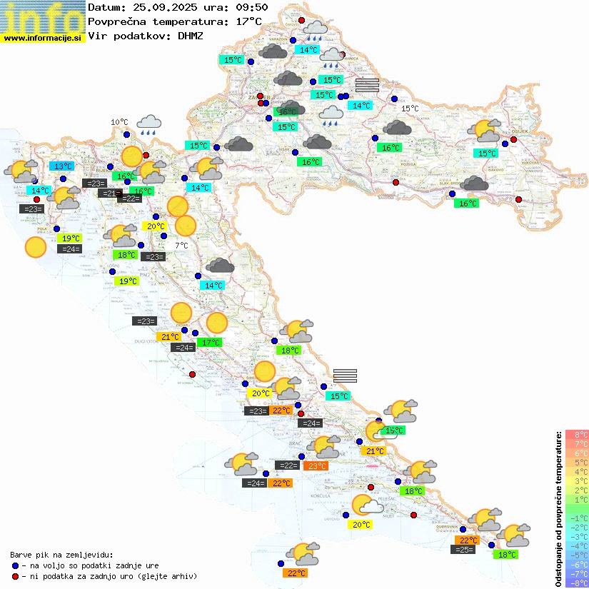 Vreme Hrvaška