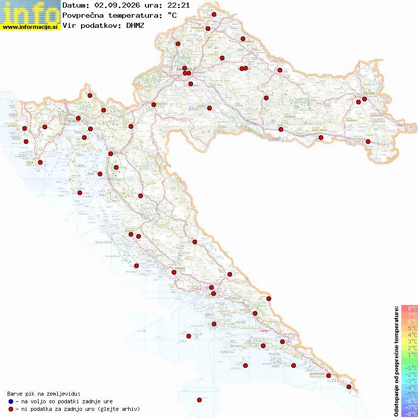 Vreme Hrvaška