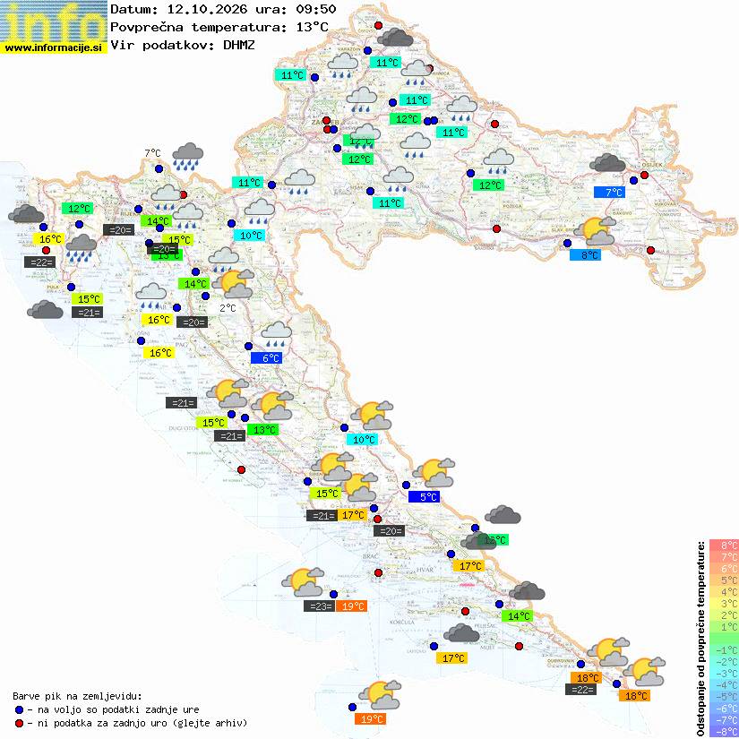 Vreme Hrvaška