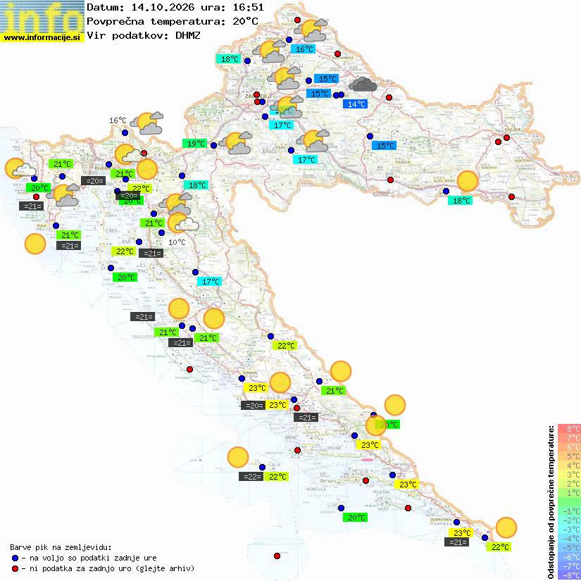 Vreme Hrvaška