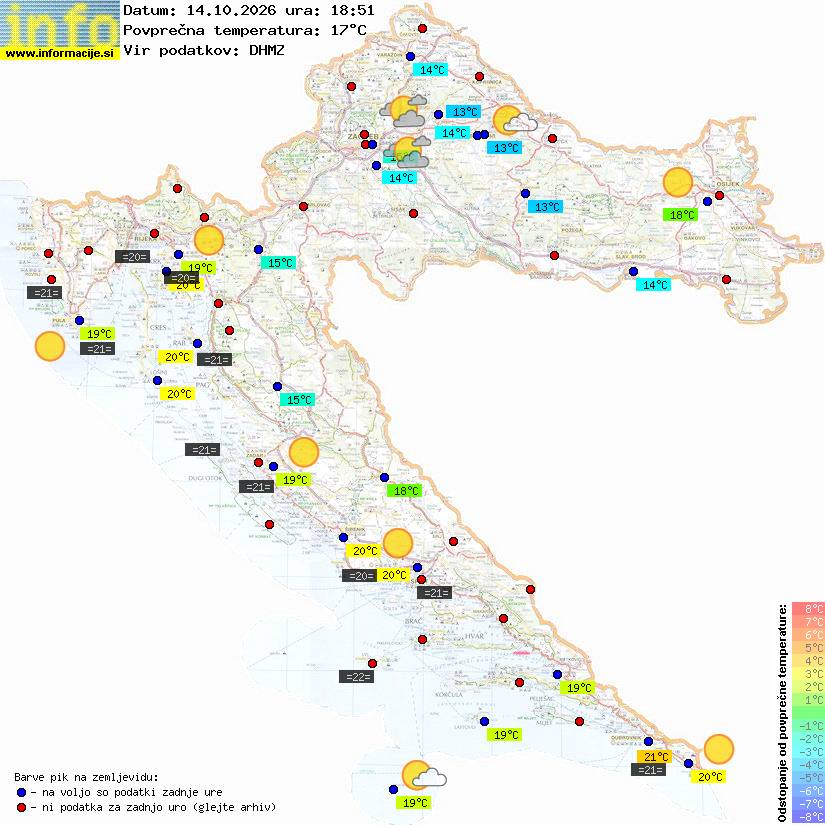 Vreme Hrvaška