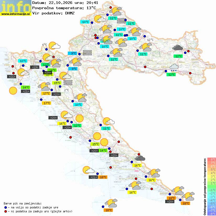 Vreme Hrvaška