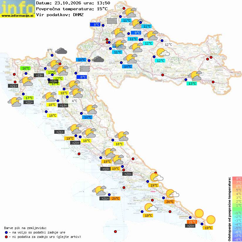 Vreme Hrvaška