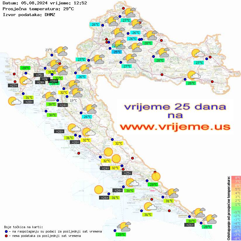 Vrijeme danas