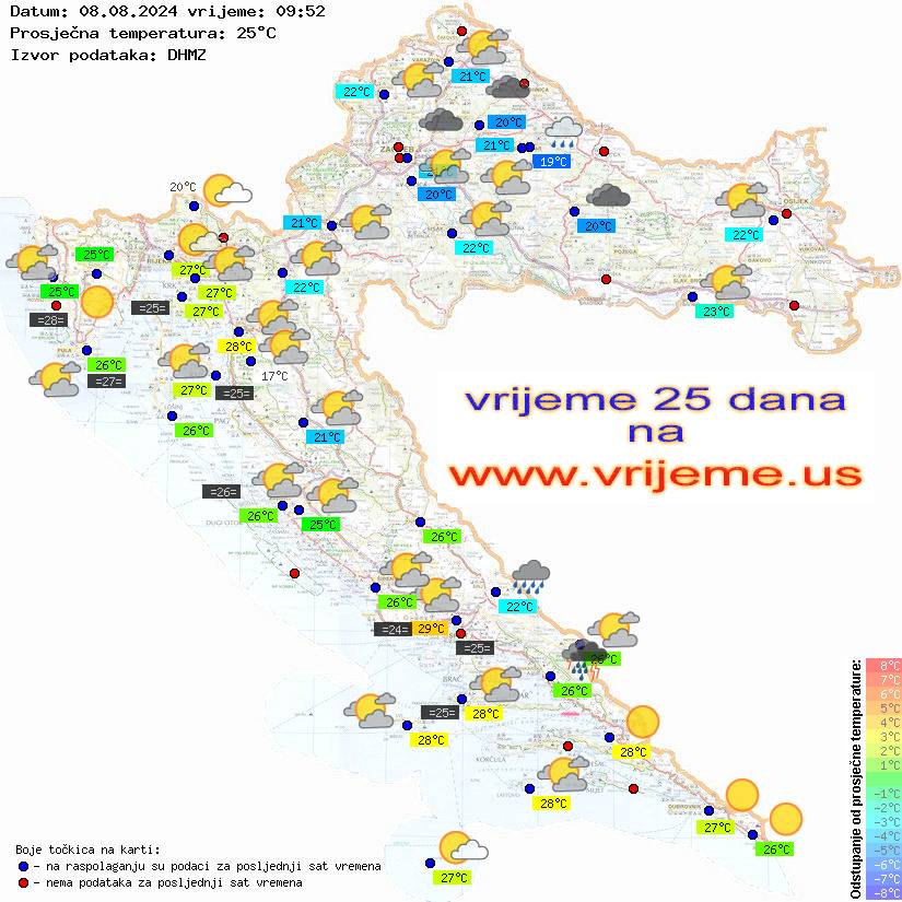 Vrijeme danas