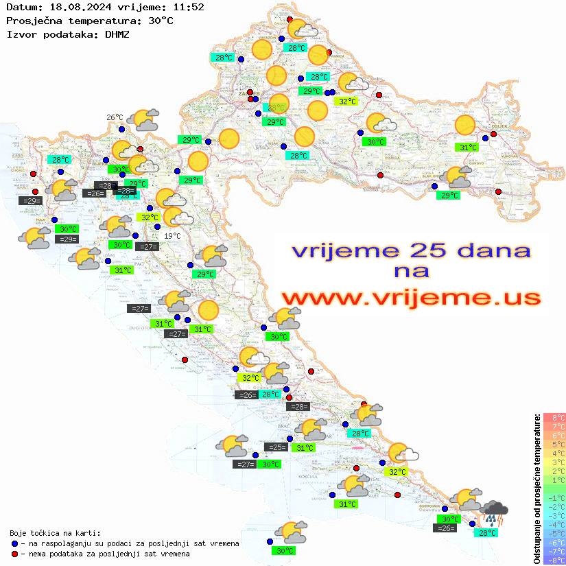 Vrijeme danas