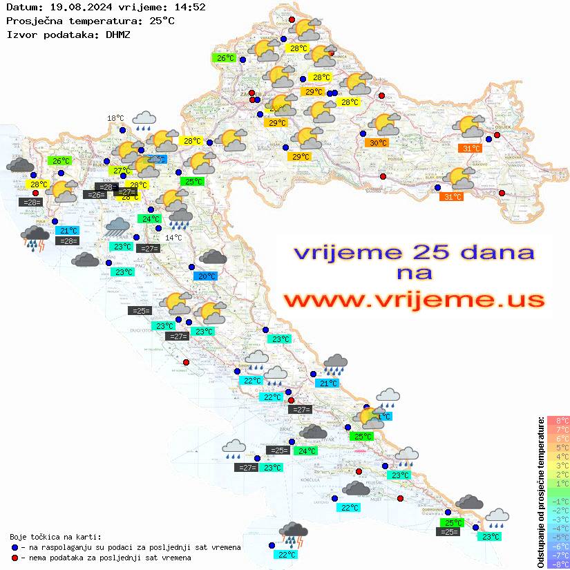 Vrijeme danas