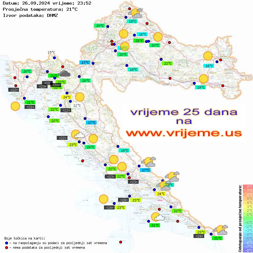 Vrijeme danas