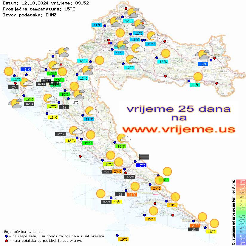 Vrijeme danas