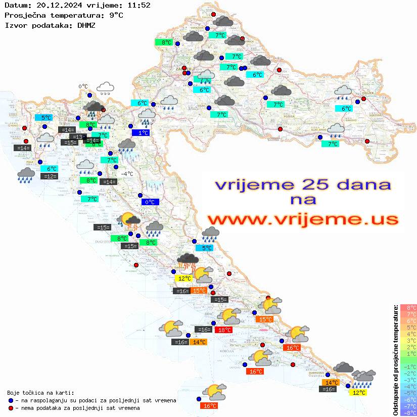 Vrijeme danas