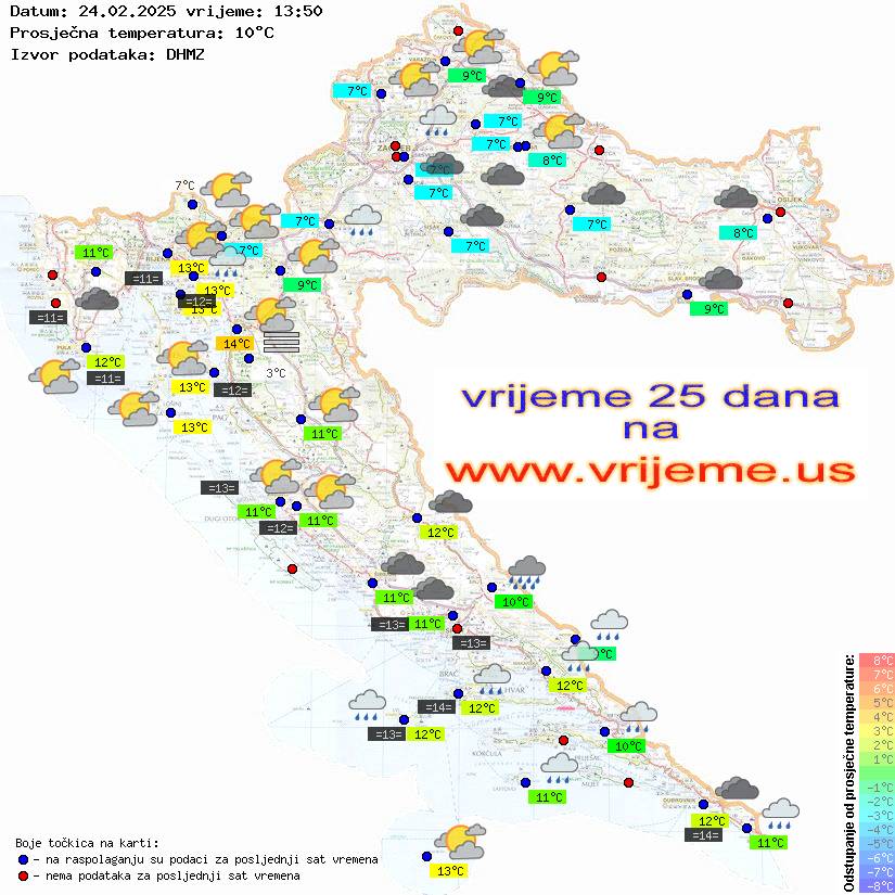 Vrijeme danas