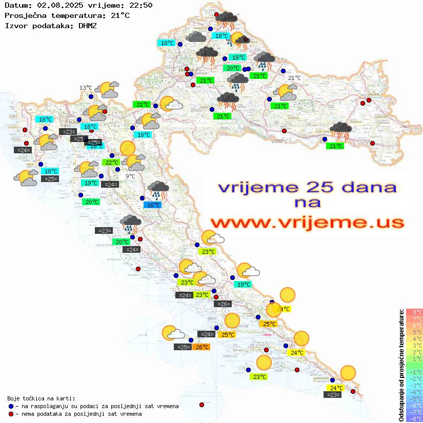 Vrijeme danas