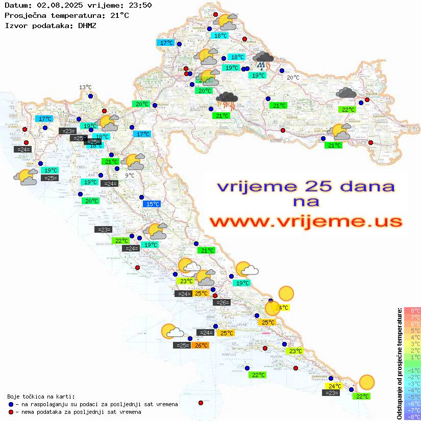 Vrijeme danas