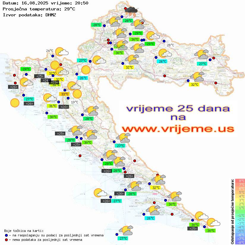 Vrijeme danas