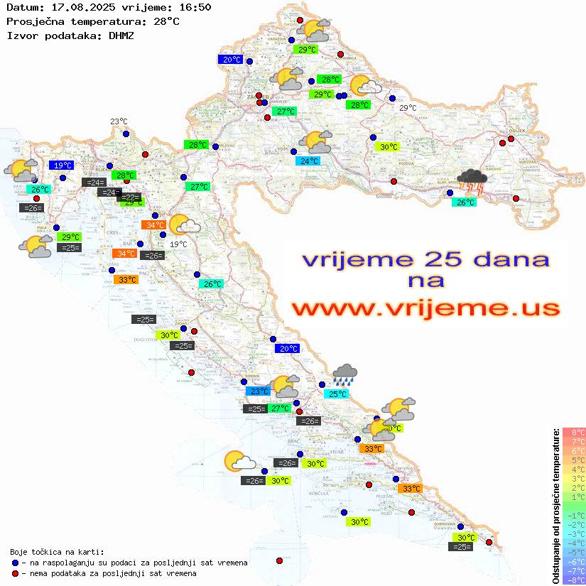 Vrijeme danas