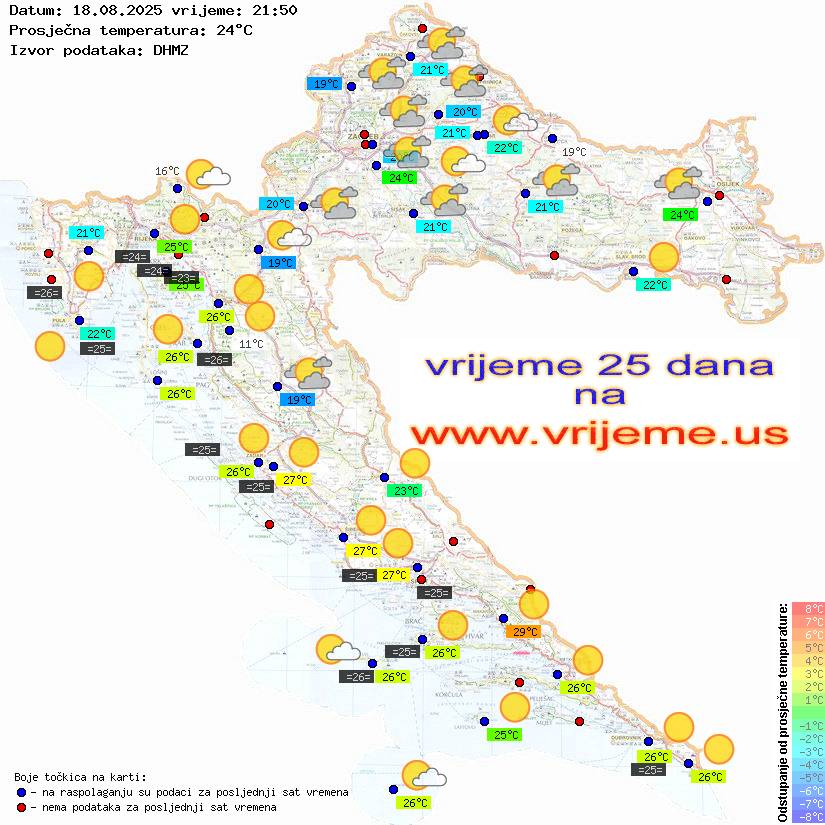 Vrijeme danas