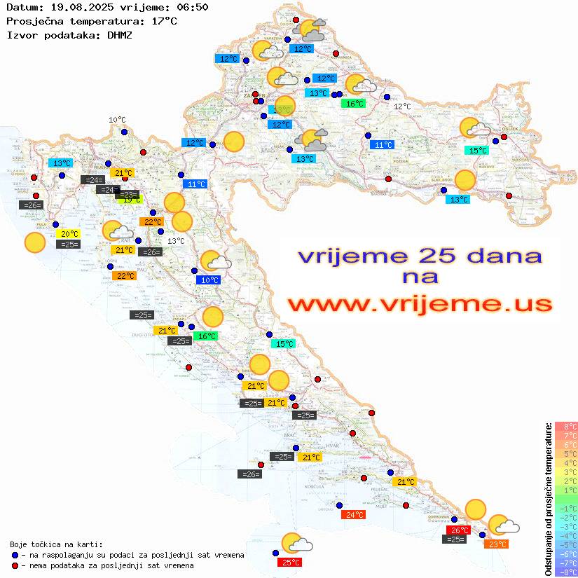 Vrijeme danas