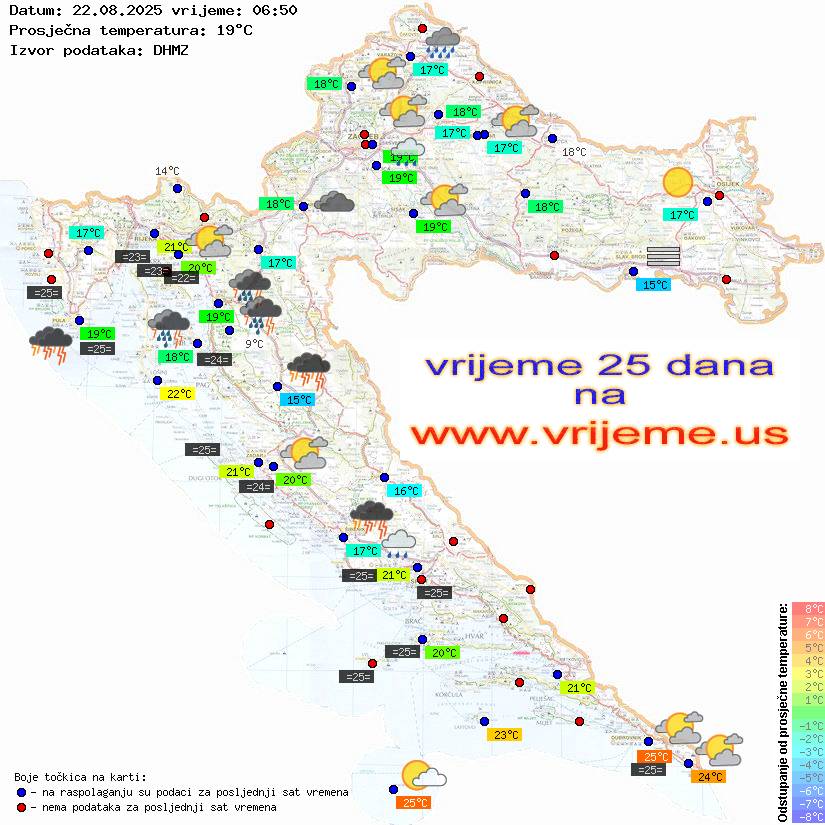 Vrijeme danas
