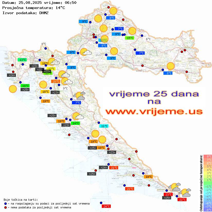 Vrijeme danas