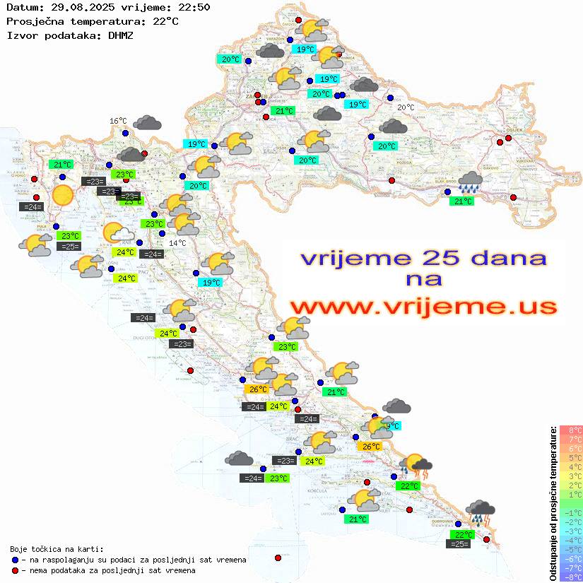 Vrijeme danas