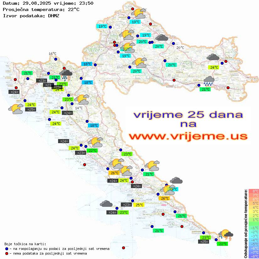 Vrijeme danas
