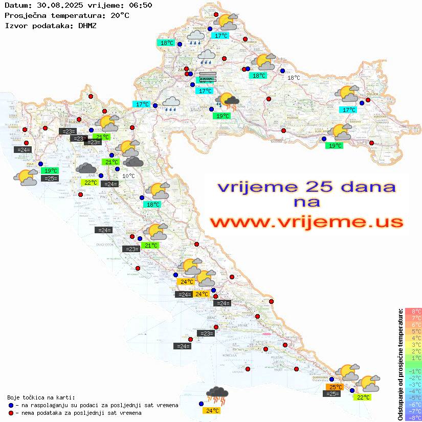 Vrijeme danas