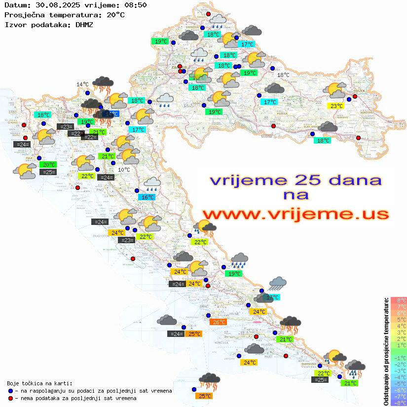 Vrijeme danas