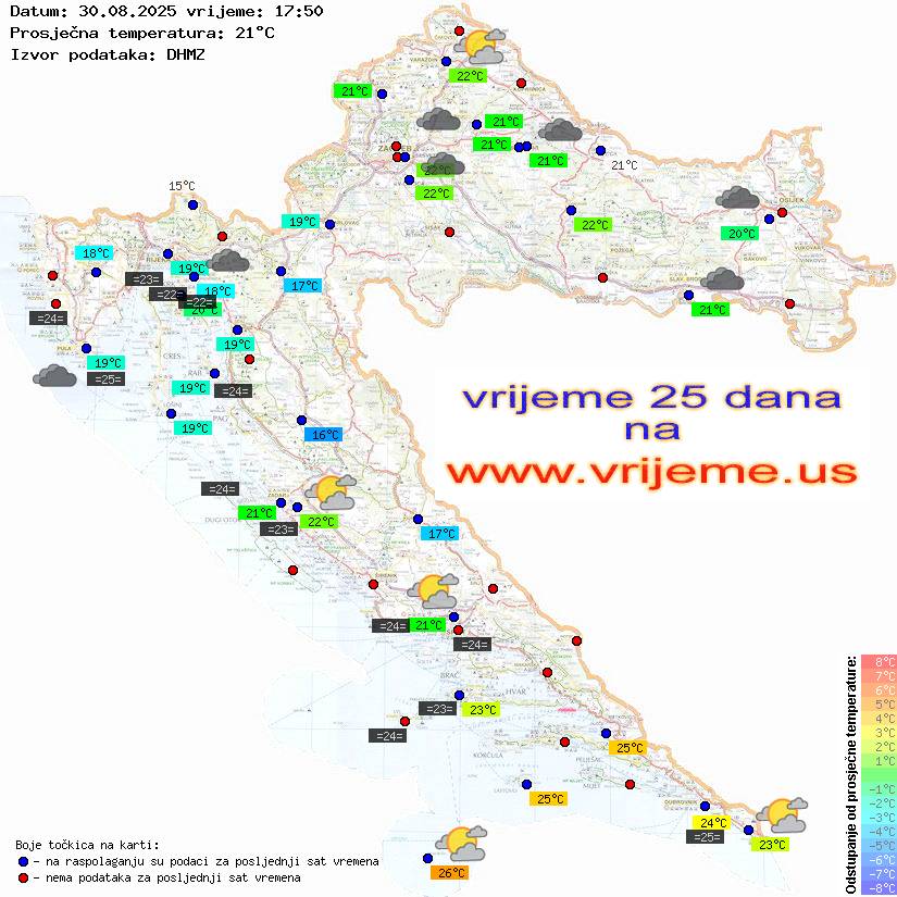 Vrijeme danas