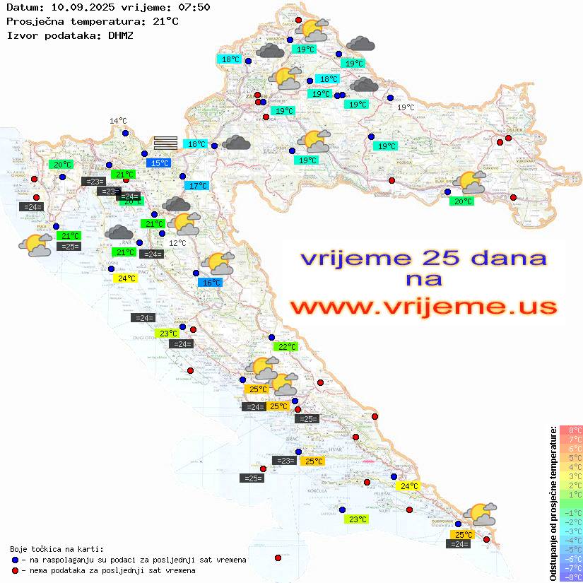 Vrijeme danas