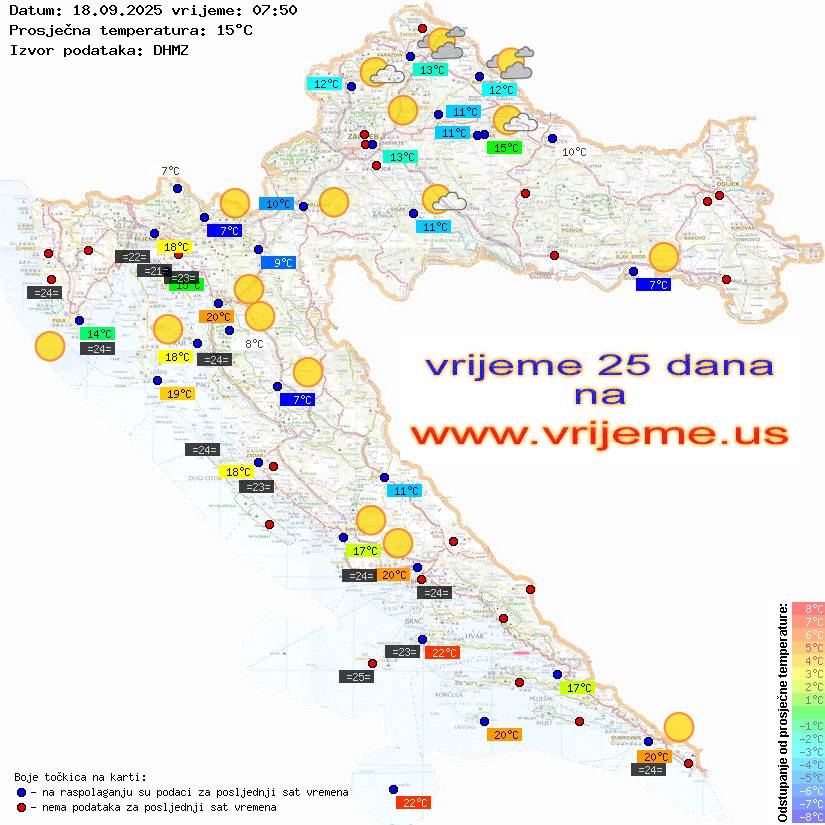 Vrijeme danas