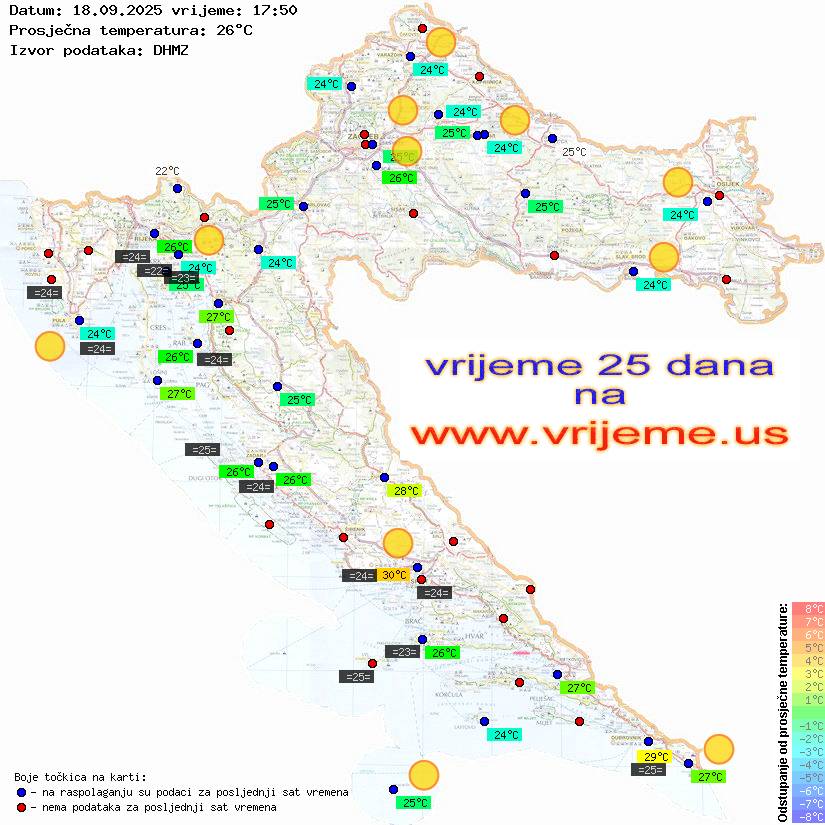 Vrijeme danas