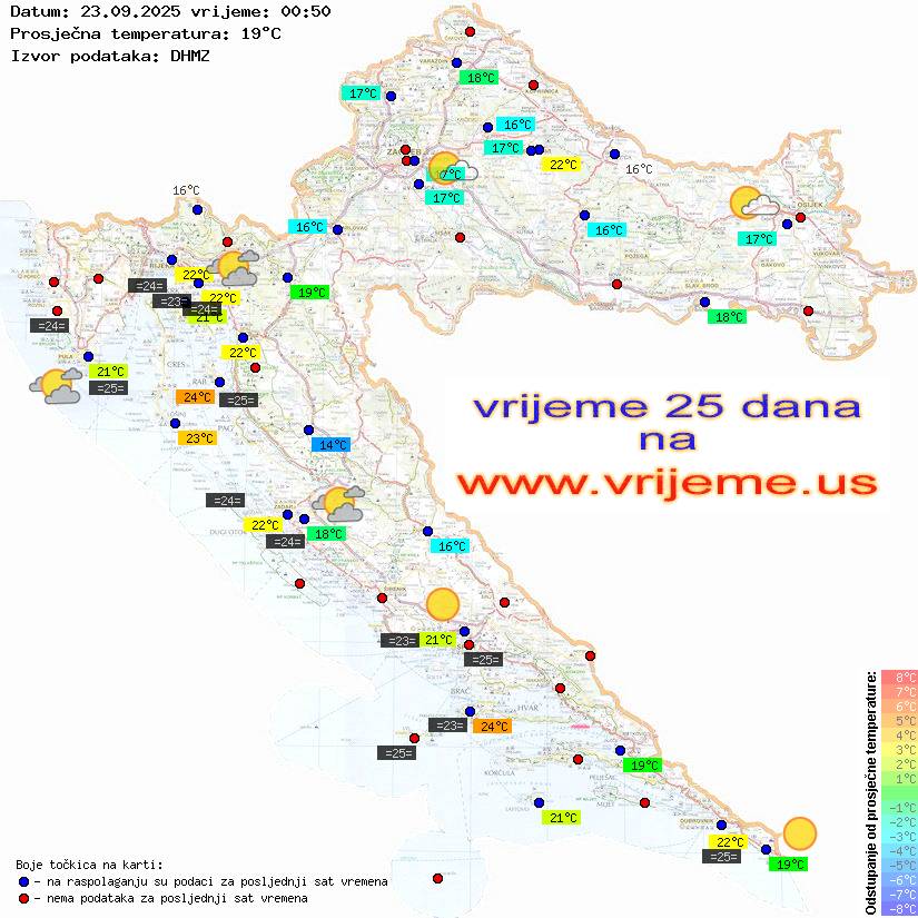 Vrijeme danas