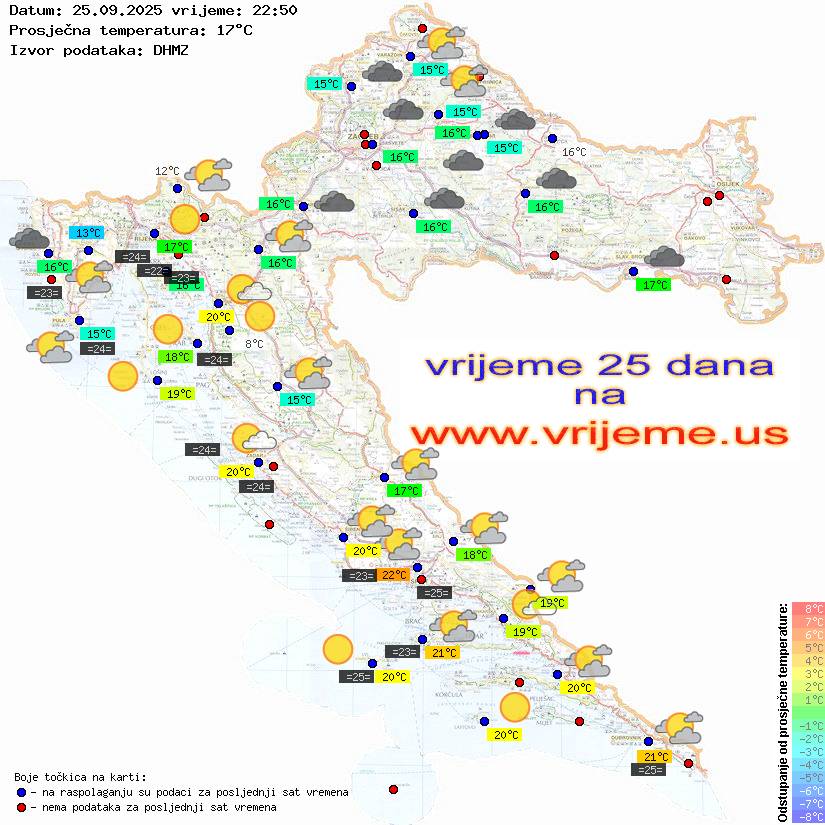 Vrijeme danas