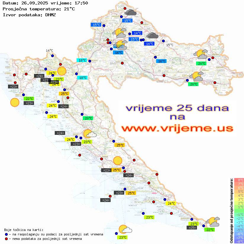 Vrijeme danas