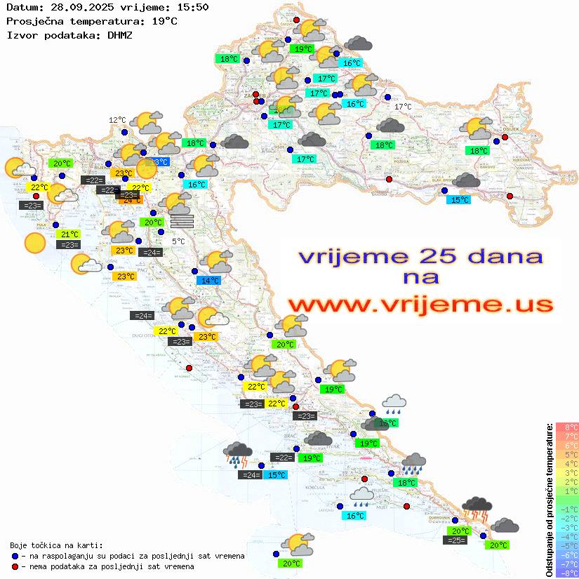 Vrijeme danas