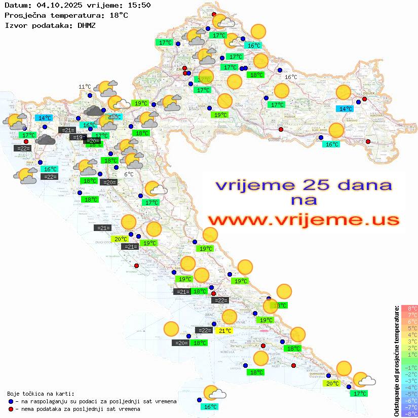 Vrijeme danas