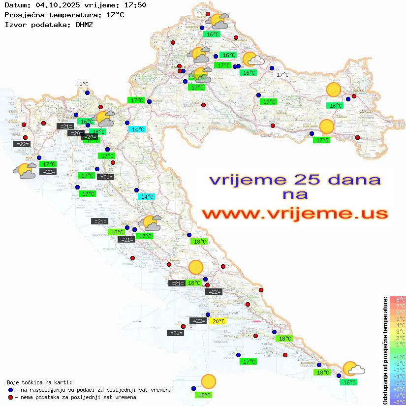 Vrijeme danas