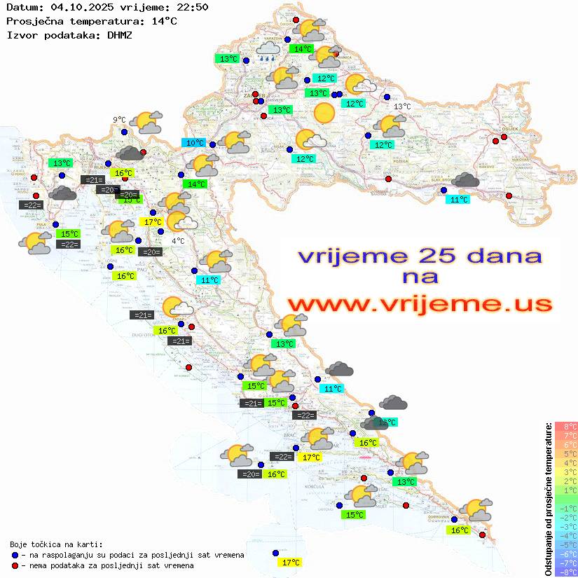 Vrijeme danas