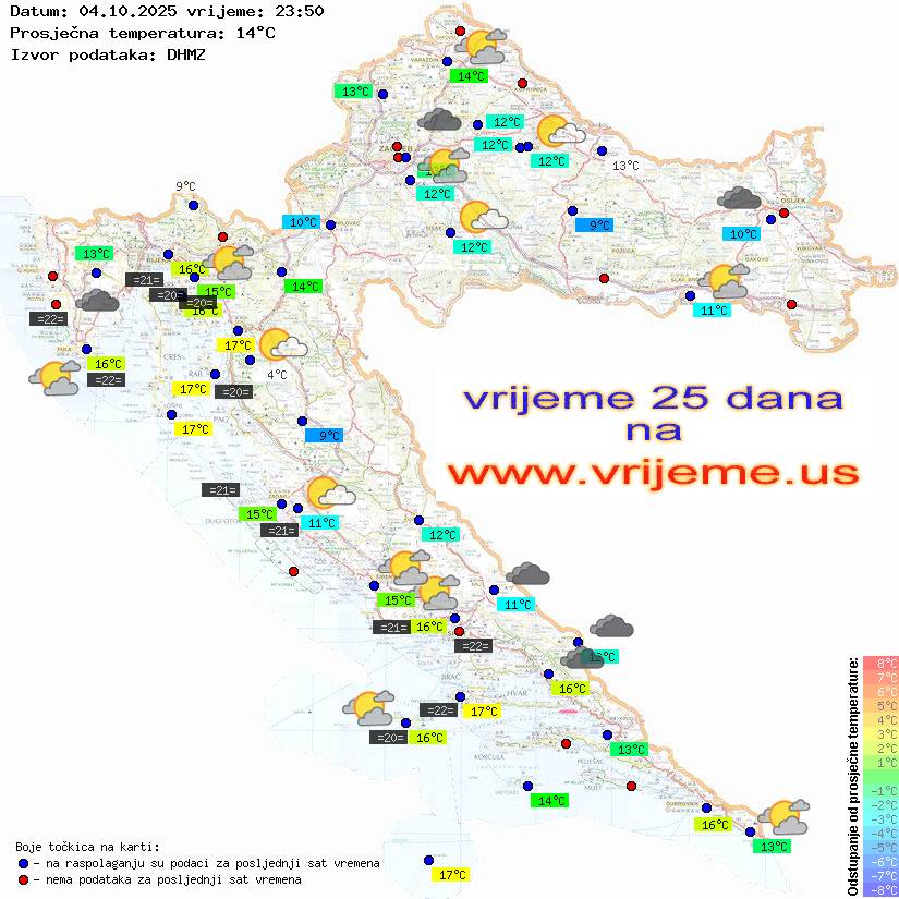 Vrijeme danas