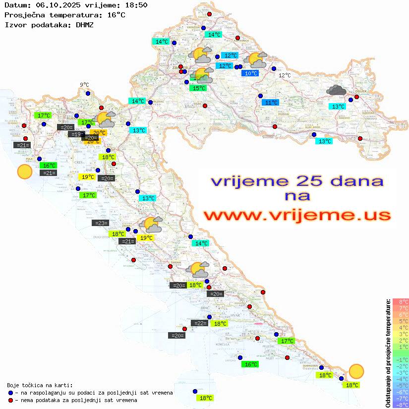 Vrijeme danas