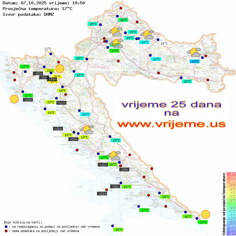 Vrijeme danas