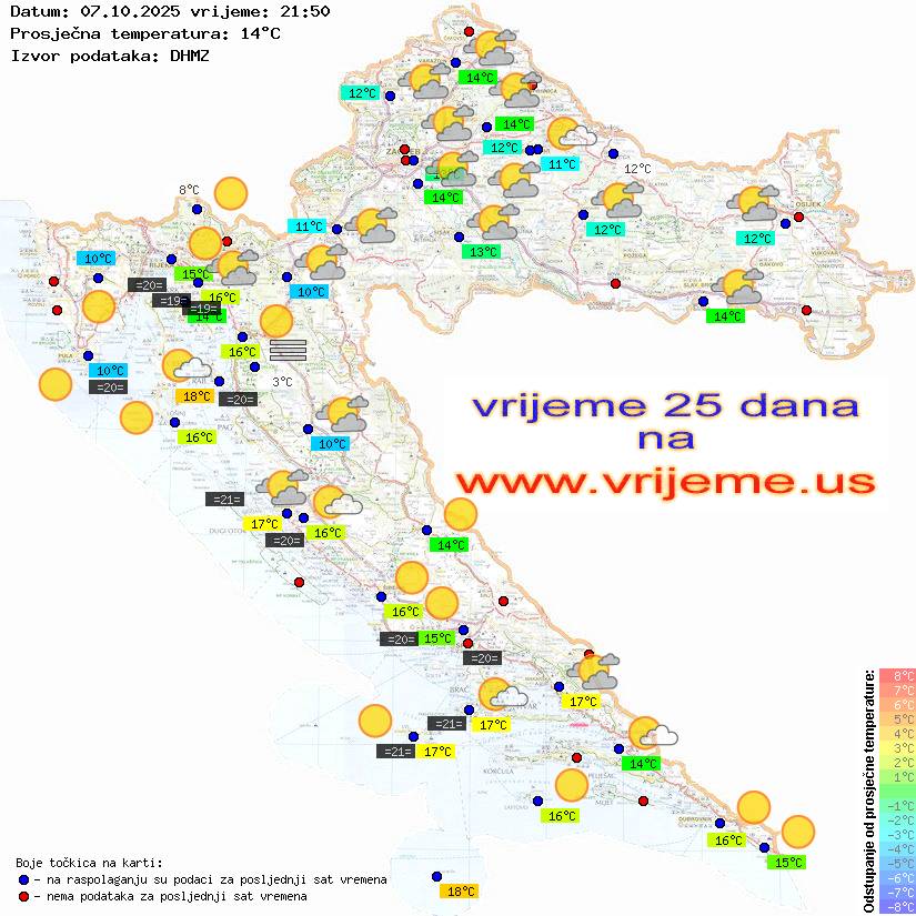 Vrijeme danas