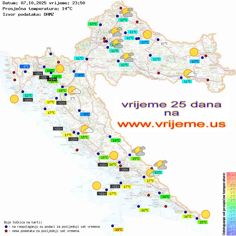 Vrijeme danas