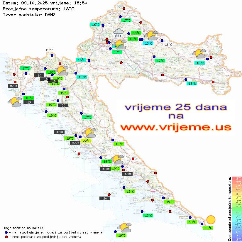 Vrijeme danas