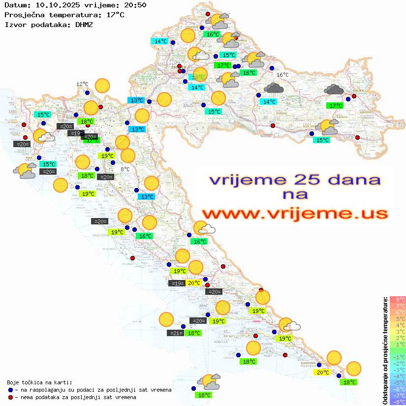 Vrijeme danas