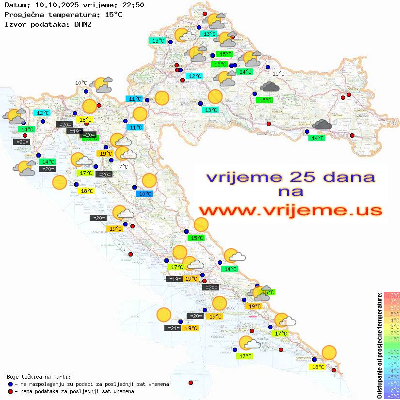 Vrijeme danas