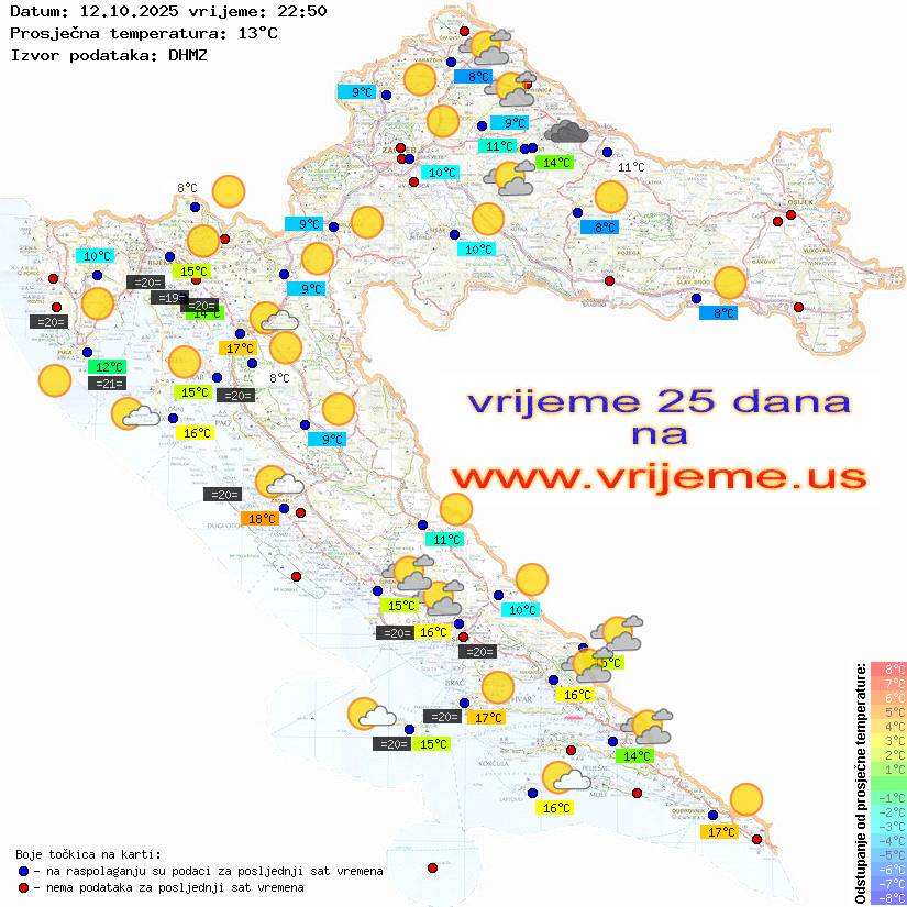Vrijeme danas