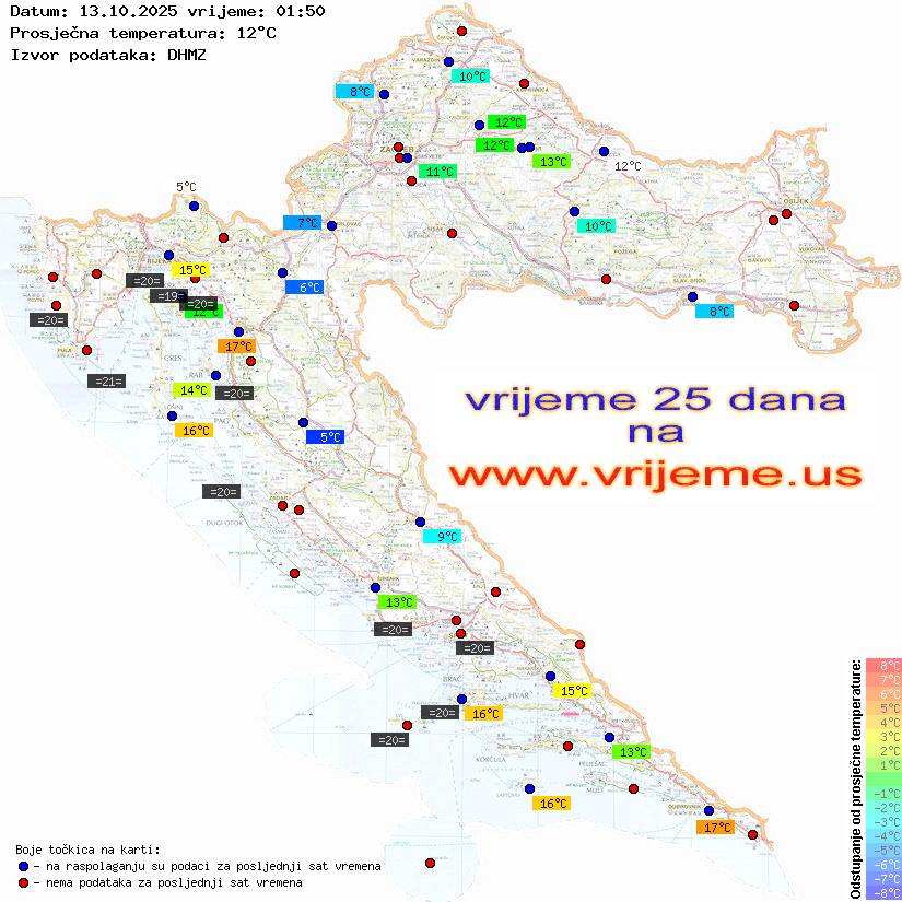 Vrijeme danas