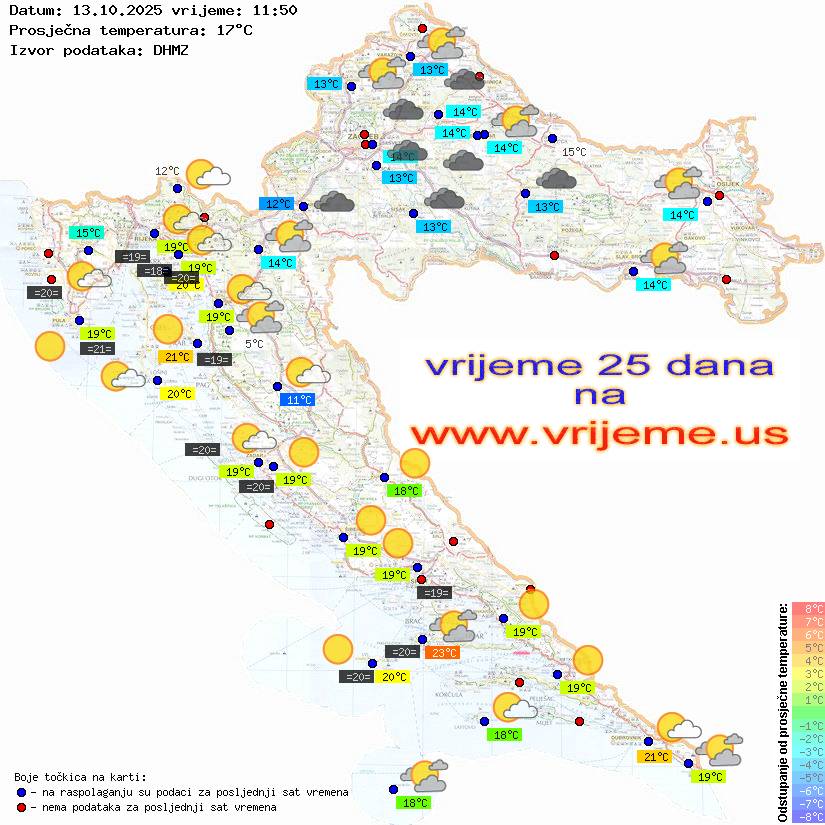 Vrijeme danas