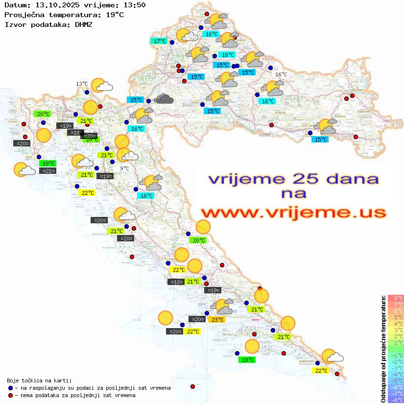 Vrijeme danas
